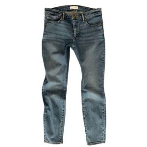 Loft Curvy Skinny Crop Jeans